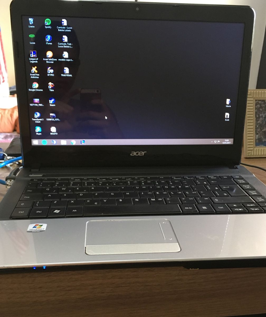 Notebook Acer Aspire E14312845 / Intel Dualcore Computador Notebook Usado 19551908 enjoei