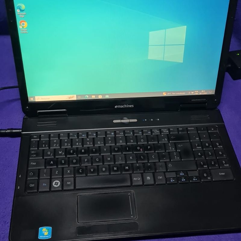 Notebook Acer Emachines 725 - Tela 15,6 - Intel | Acer Usado