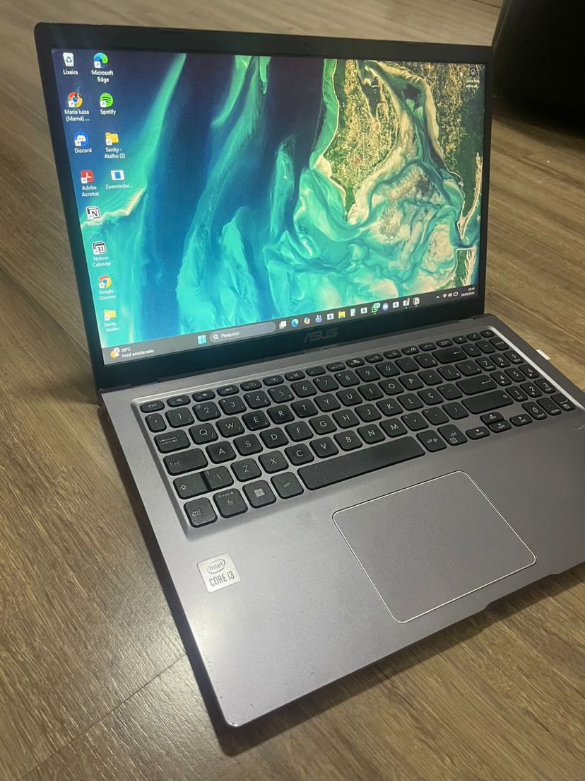 Notebook Asus X515ja I3 10ª Ger. 256gb Ssd | Computador Notebook Asus ...