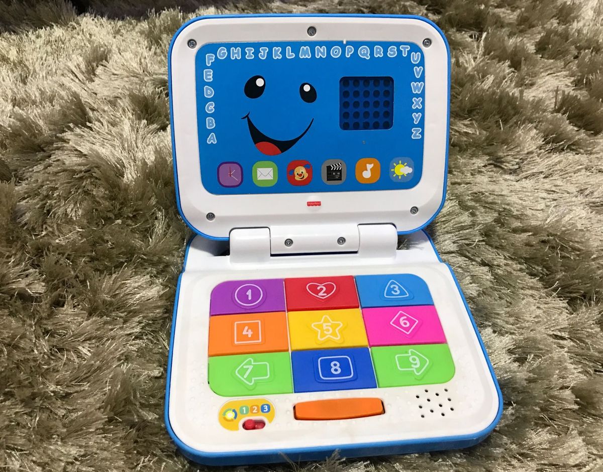 Notebook Fisher Price | Brinquedo para Bebês Fisher Price Usado ...
