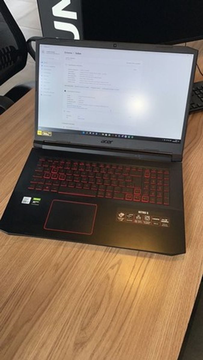 Notebook gamer acer nitro 5 computador notebook acer usado 76490257