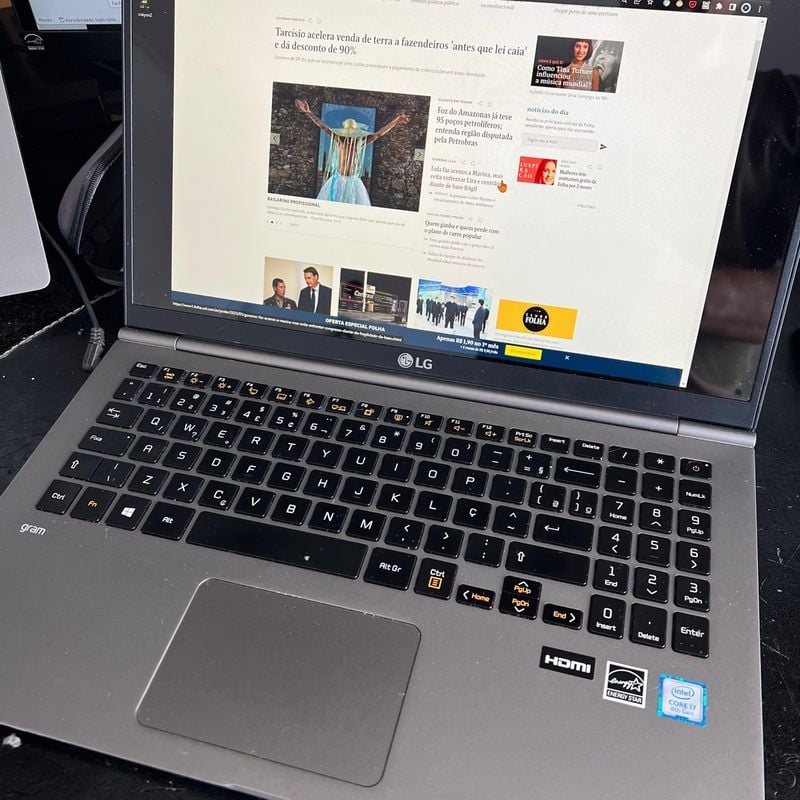 Notebook Lg Gram I7 15.6 15z970 Ultraleve Design | Lg Usado
