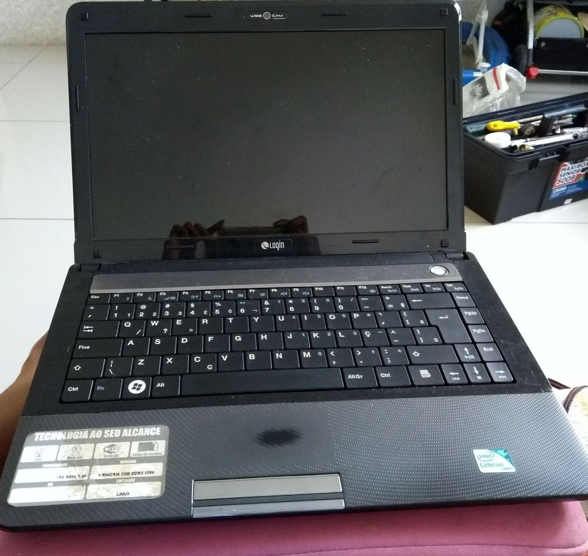 Notebook Login Computador Notebook Login Usado 26763091 enjoei