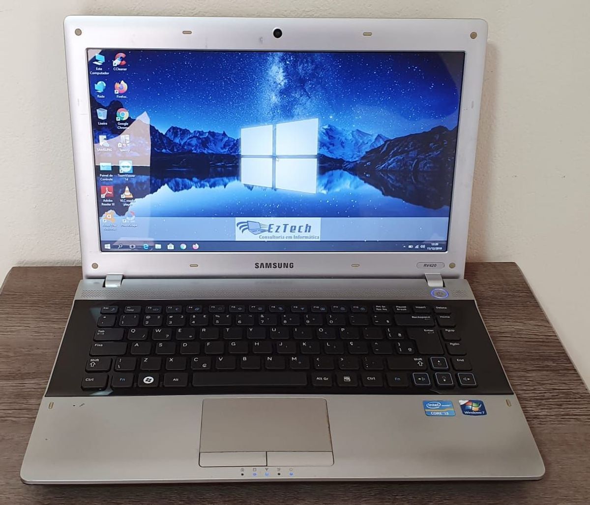 Notebook Samsung Rv420 Intel Core I3 4gb 320gb C/ Garantia | Computador Notebook Samsung Usado