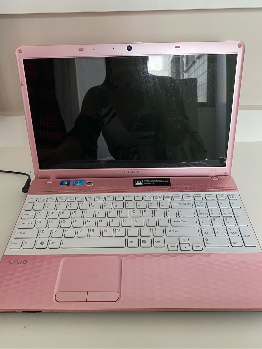 Notebook Sony Vaio Rosa | Computador Notebook Sony Usado 48971710 | enjoei