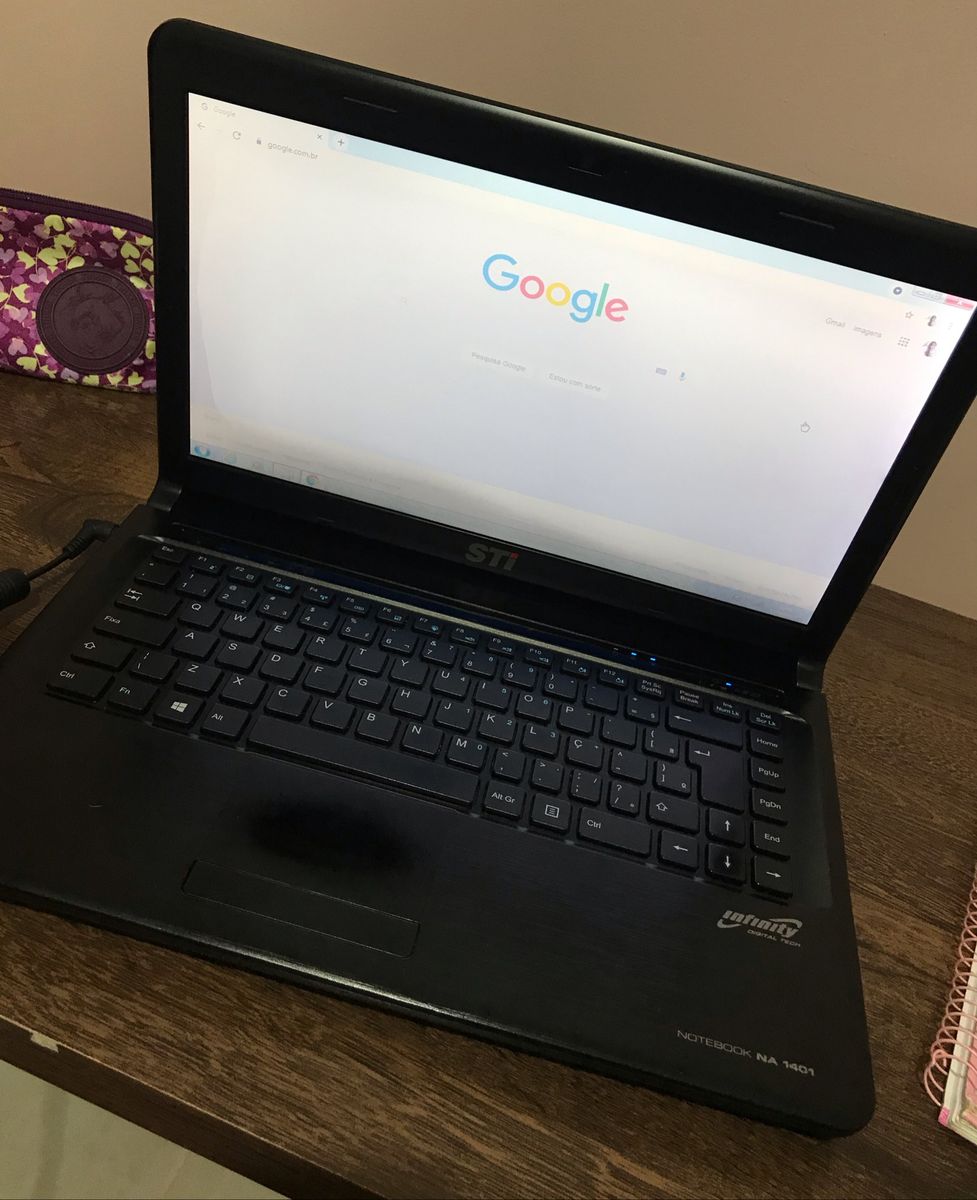 Notebook Sti Dual Core 4gb Hd 500gb 14 Polegadas Windows 8 Na1401 ...
