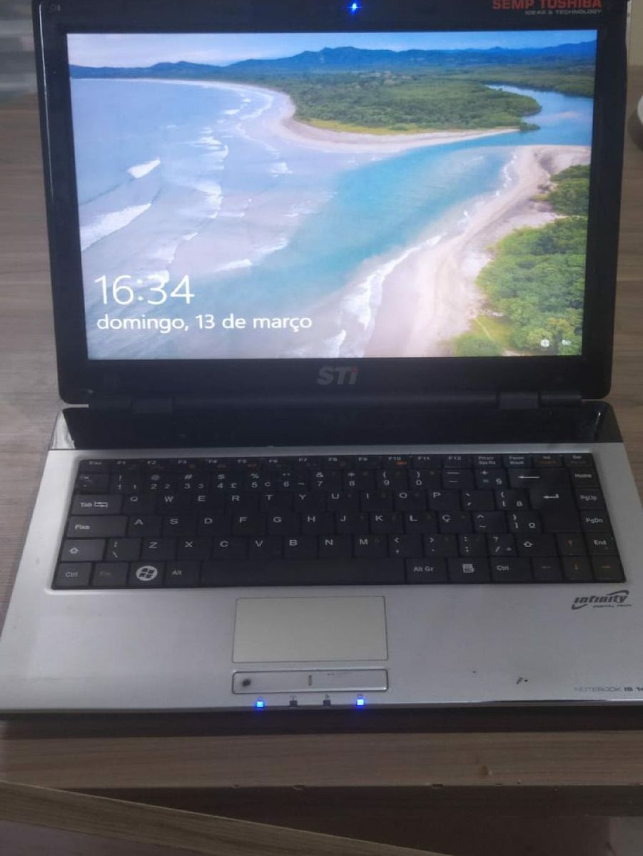 Notebook Sti | Computador Notebook Sti Usado 68314982 | enjoei