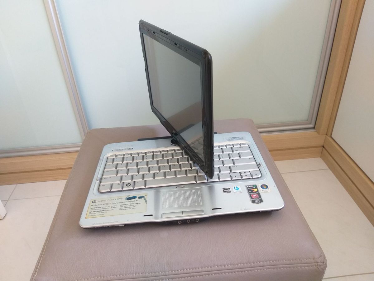 Notebook touch screen com tela giratoria hp pavilion tx2627