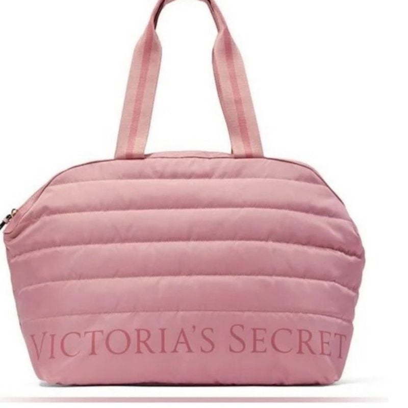 Nova! Bolsa Victorias Secret Rosa Grande Importada Clutch Feminina  Victorias Secret Nunca Usado 105587058 enjoei