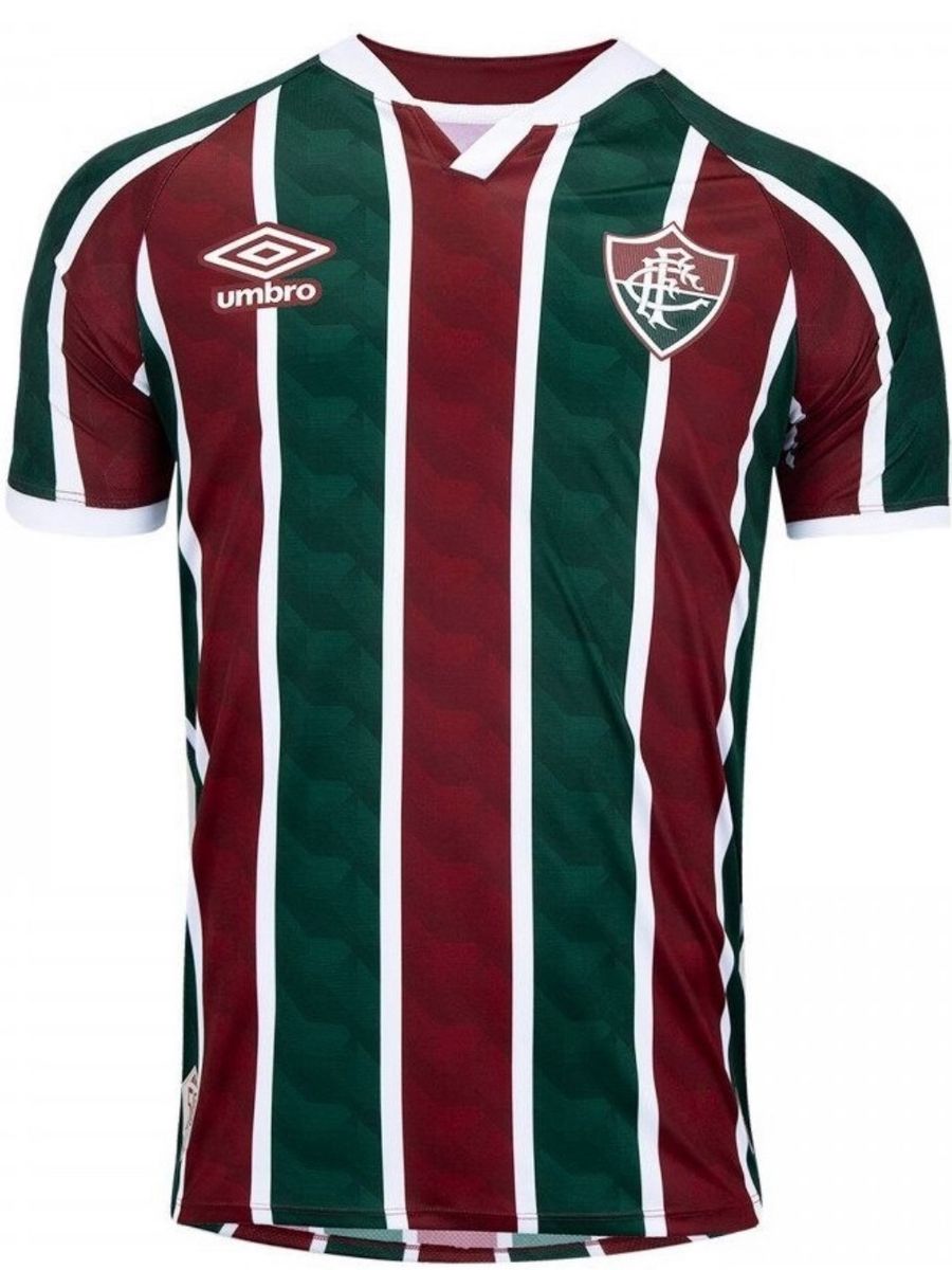 Nova Camisa Fluminense Umbro 2020 Tricolor Oficial Roupa Esportiva