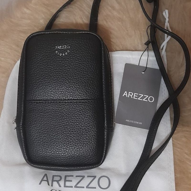 Nova com Etiqueta Bolsa Porta Celular Arezzo Bolsa de Ombro