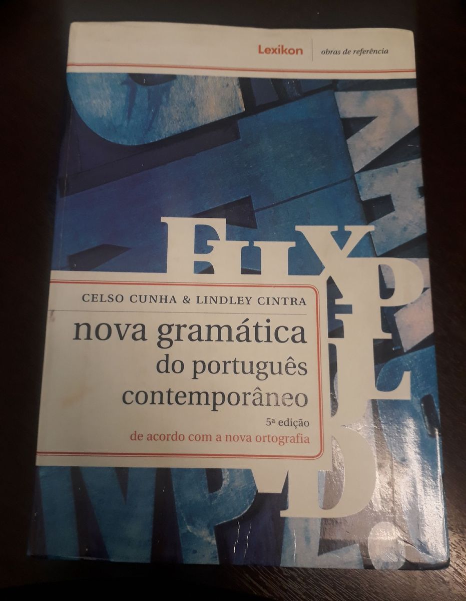 Nova Gramática Portuguesa Celso Cunha | Livro Lexikon Usado 40567624 ...