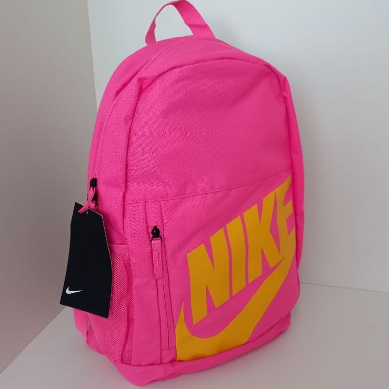 Mochila nike shop rosa fosforescente