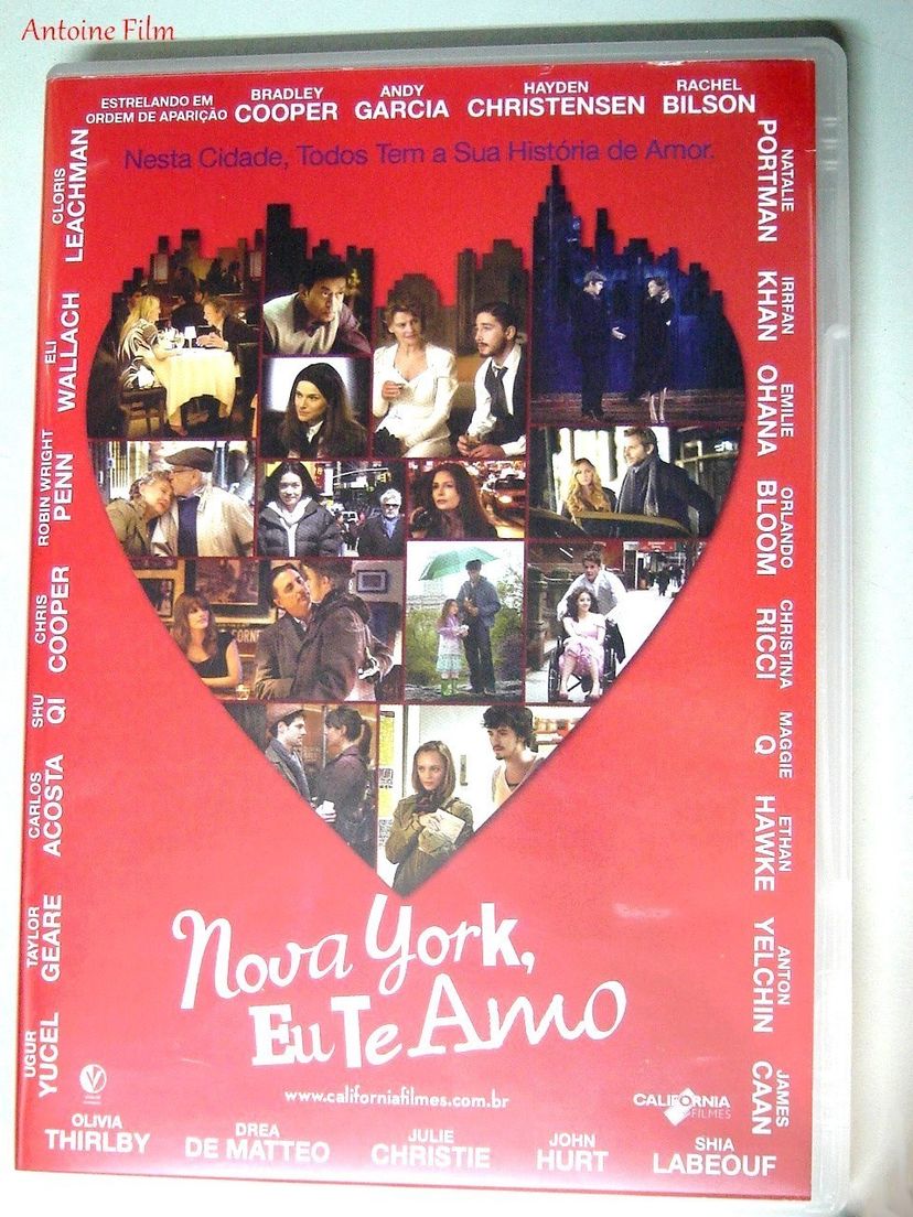 Nova York Eu Te Amo Dvd Romance Original Lacrado Dublado Filme E