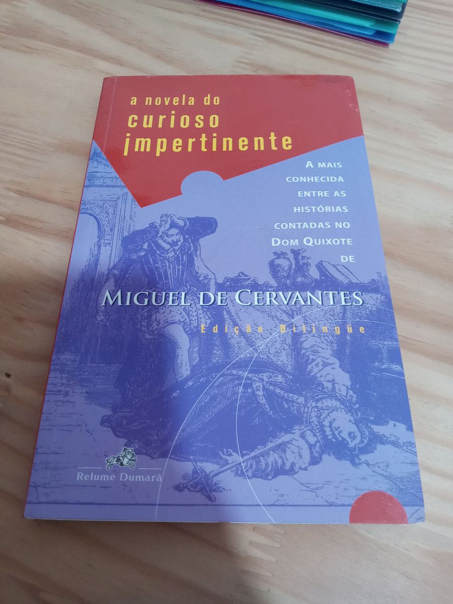 Novela do Curioso Impertinente | Livro Relume Dumará Usado 101622446 ...