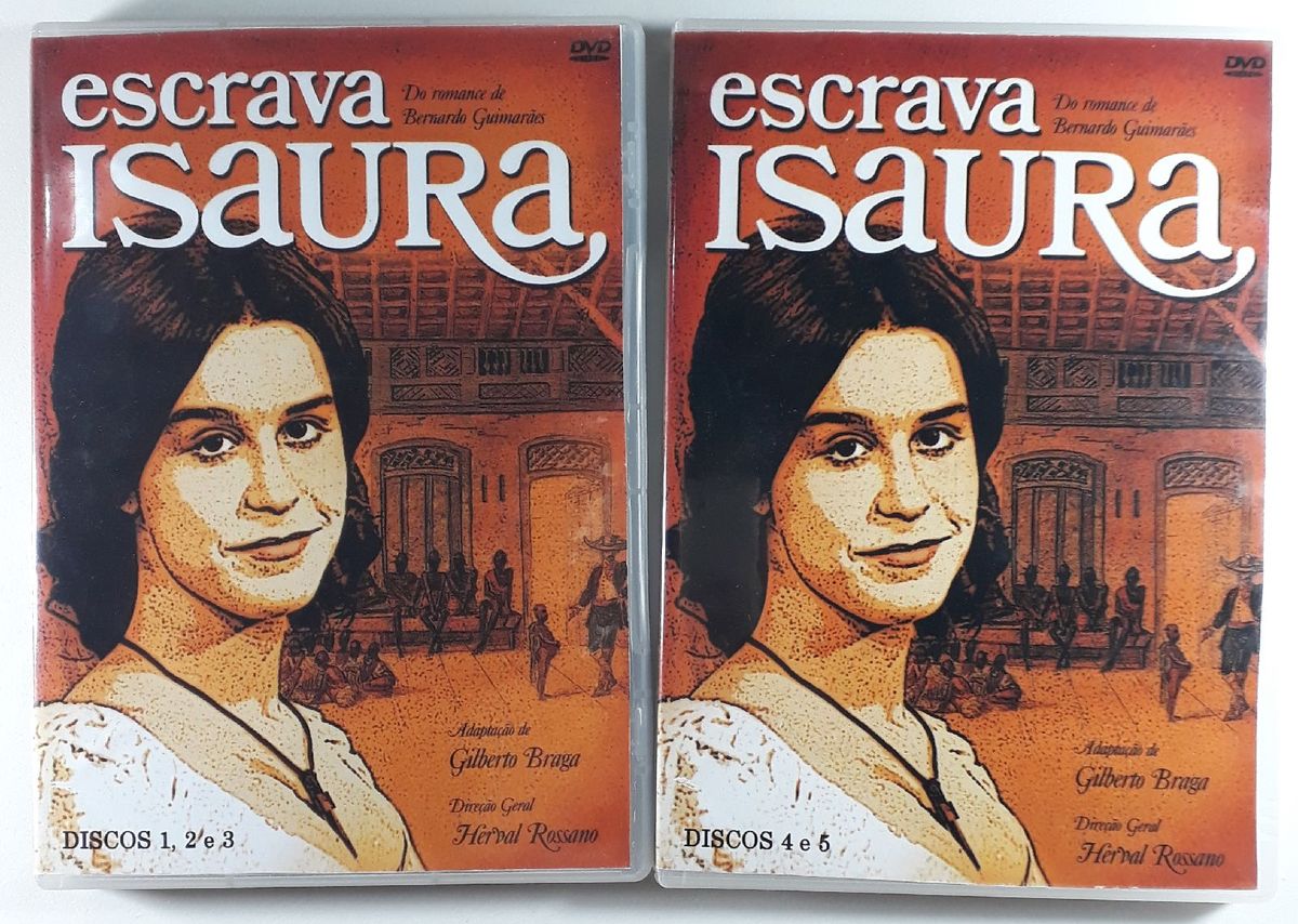 Novela Escrava Isaura | Filme e Série Dvd Nunca Usado 32198093 | enjoei