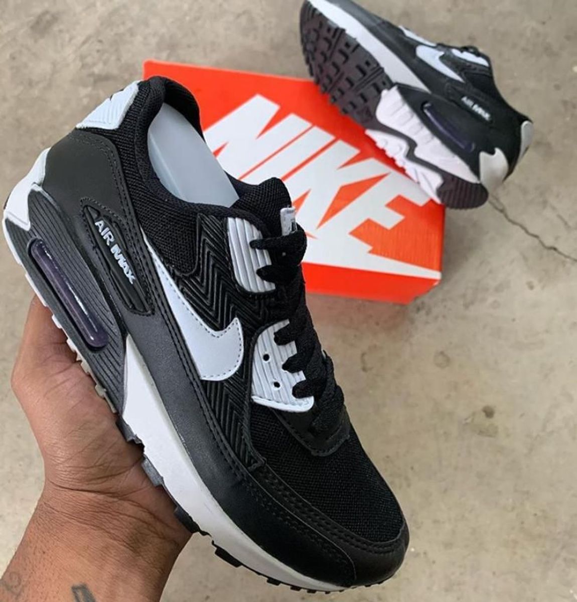 air max 90 tamanho 34