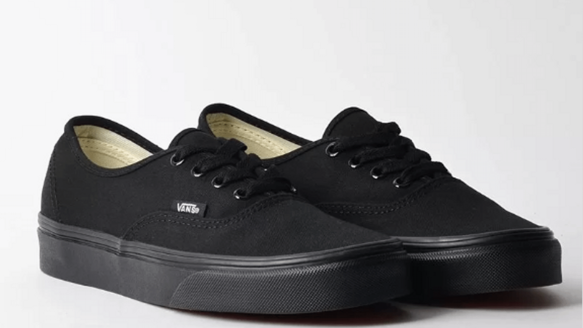 tenis vans todo preto