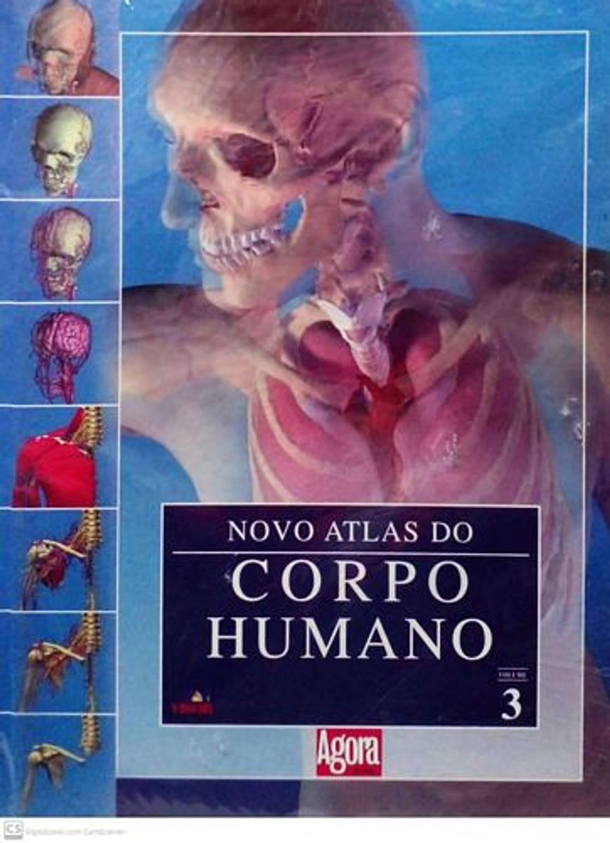 Novo Atlas Do Corpo Humano 3 Volumes Livro Usado 82949197 Enjoei