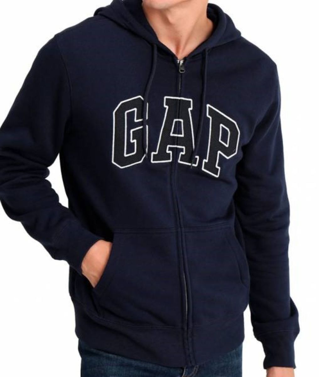 blusa gap com ziper