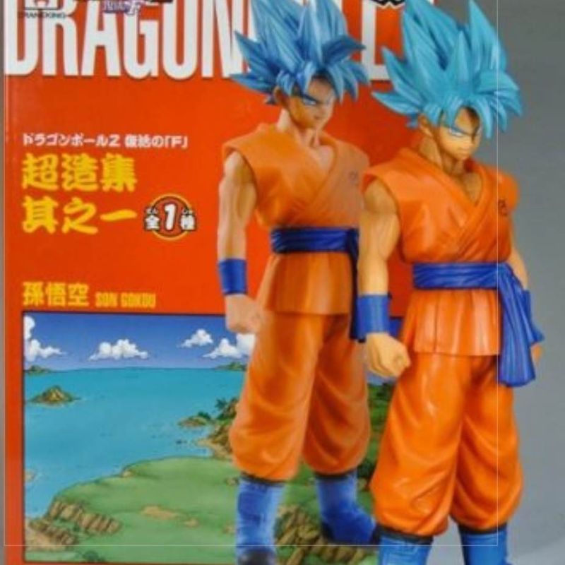 Boneco Goku Super Saiyajin Blue Articulado Dragon Ball Z - Super