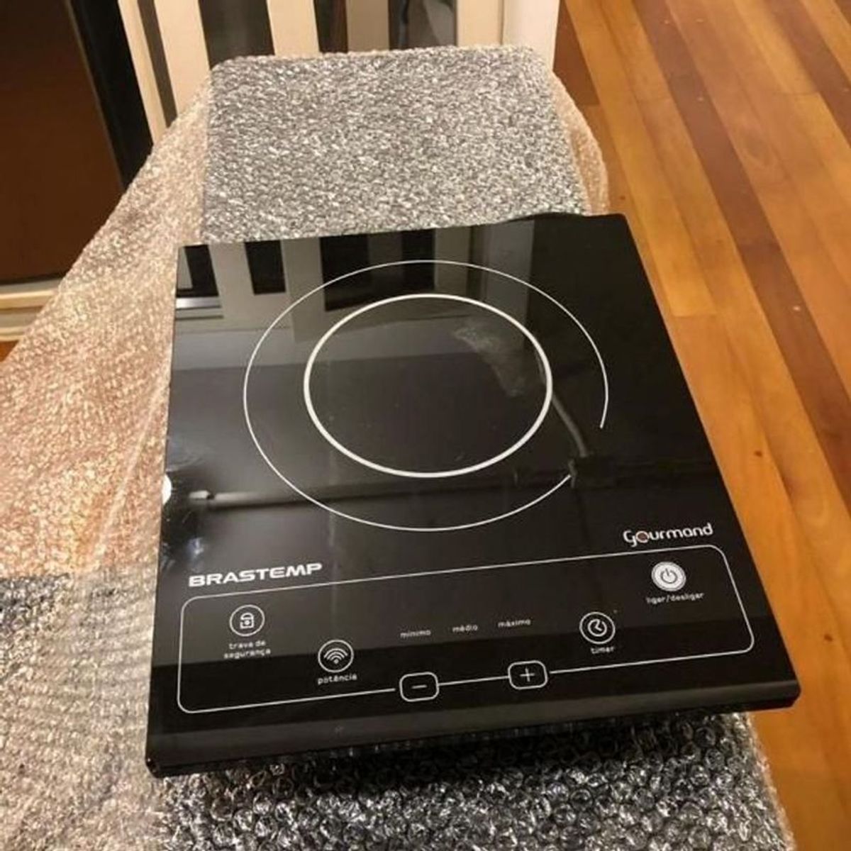 Novo Cooktop Indução Brastemp Gourmand Novo 110v Eletrodoméstico Brastemp Nunca Usado 79758713