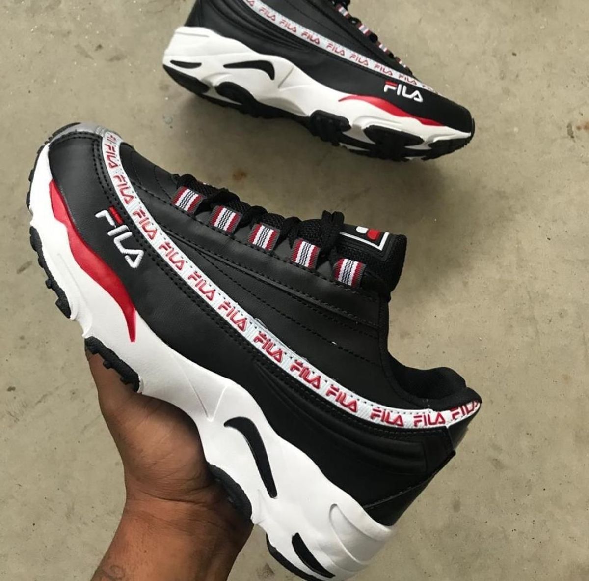 tenis fila masculino barato