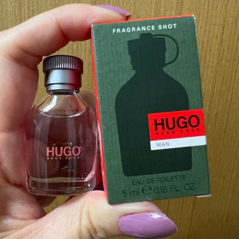 Novo Hugo Boss Man Edt 5ml Perfume Masculino Hugo Boss Nunca