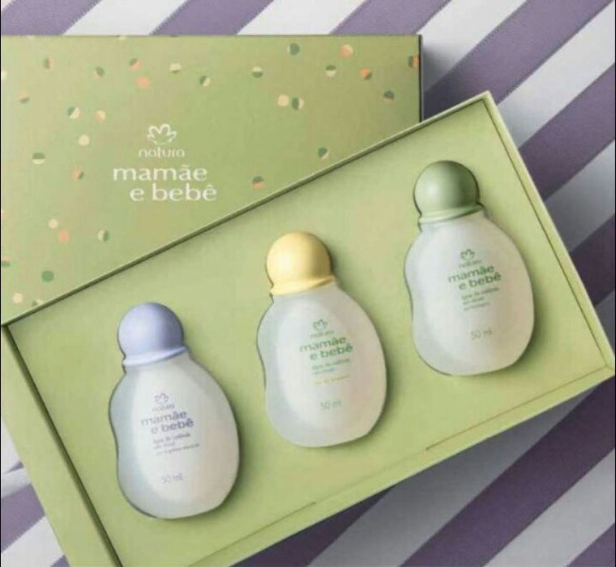 Novo Kit Colonias Mamae Bebe Perfume Feminino Natura Nunca Usado Enjoei