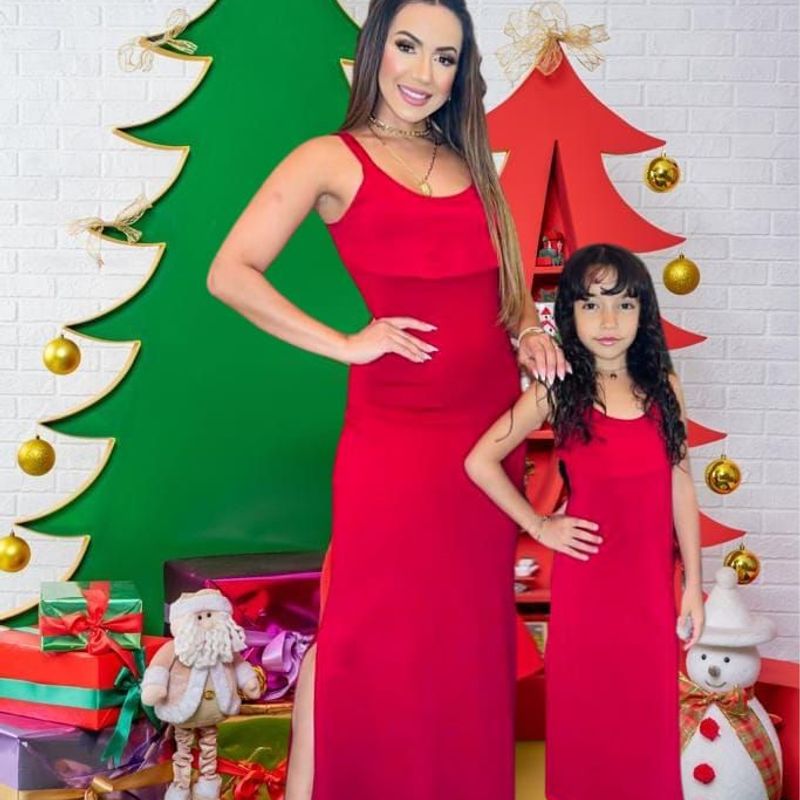 Novo !!!! Kit Vestido Mãe e Filha Lindíssimo!! Miamar Store