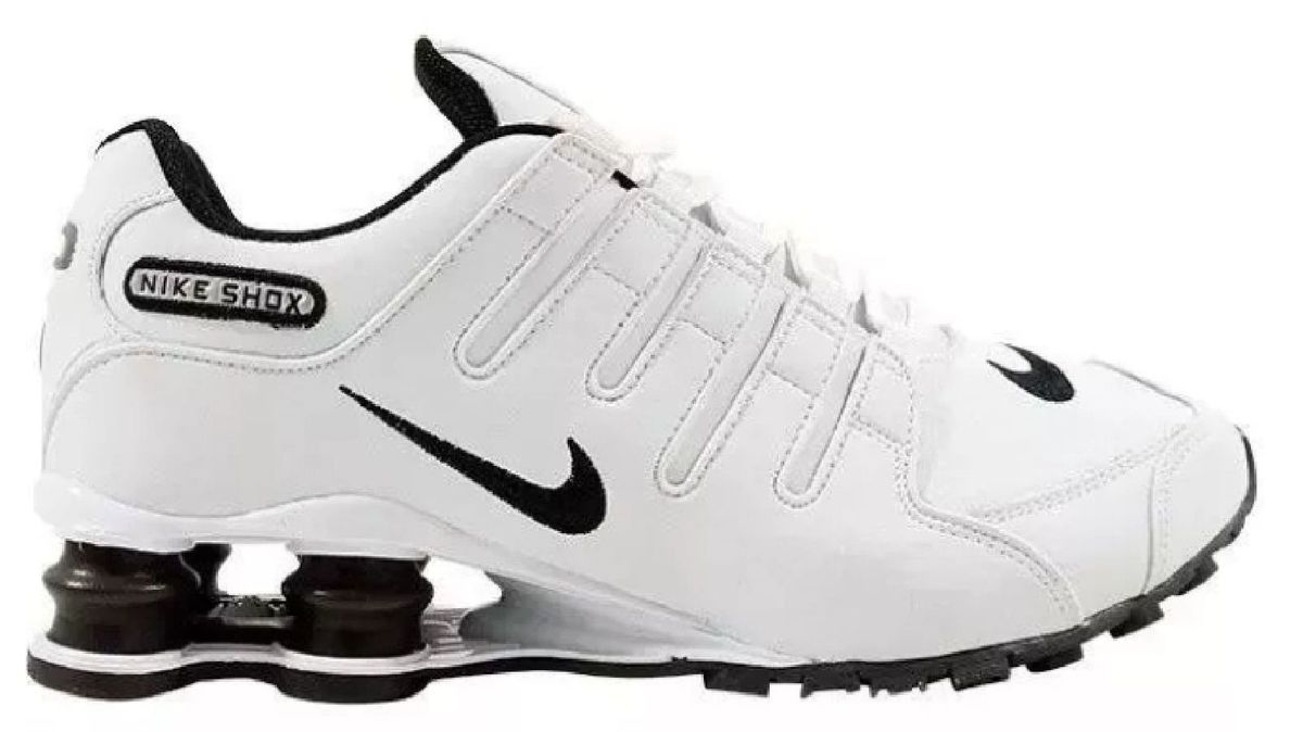 nike shox nz branco e verde