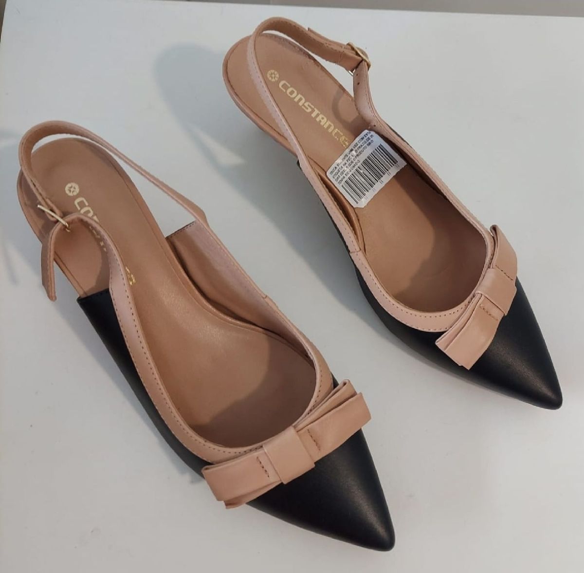 Scarpin nude hot sale constance