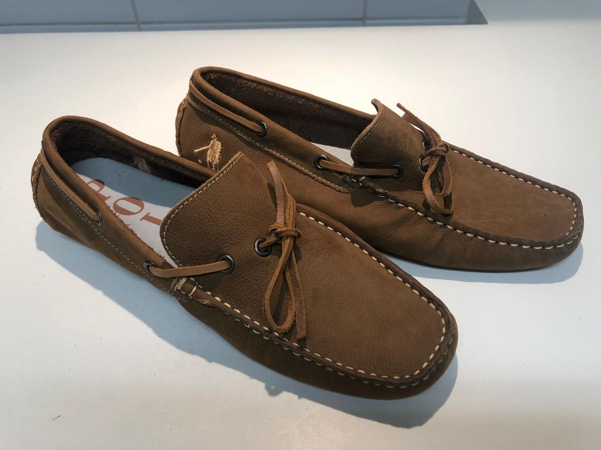 sapato mocassim polo