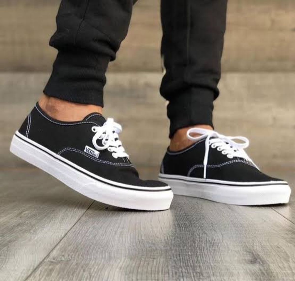 tênis vans authentic black