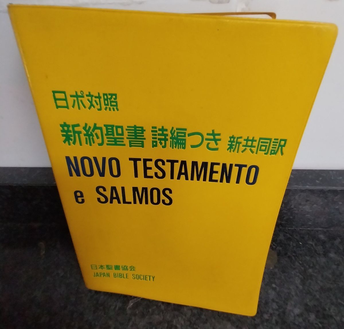 Novo Testamento e Salmo- Japonês-português Japan Bible Society Japan ...