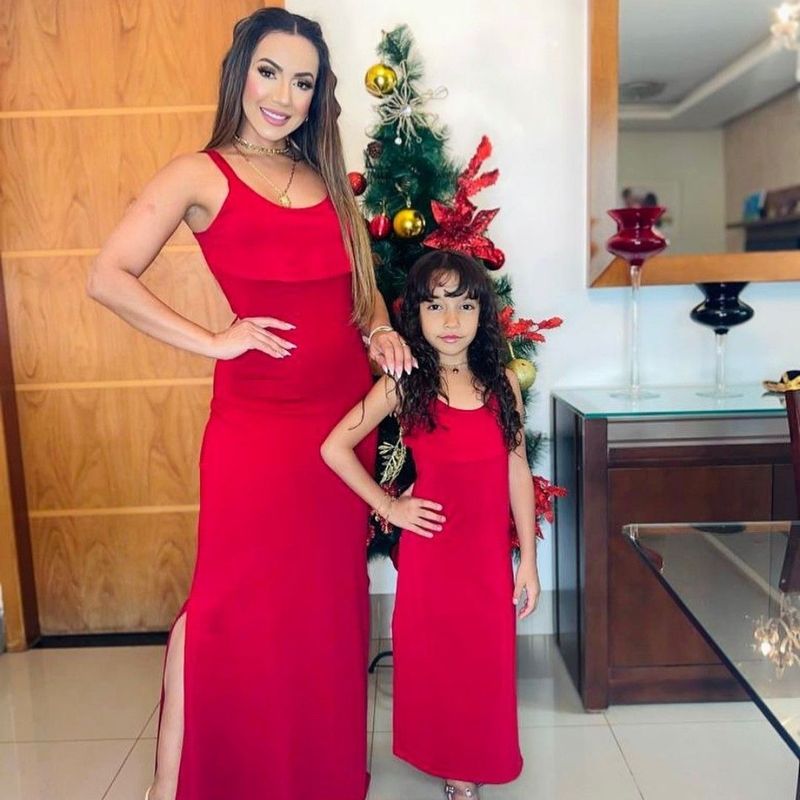 Novo!!!! Vestido Mãe e Filha Novo !! Miamar Store Nunca Usado