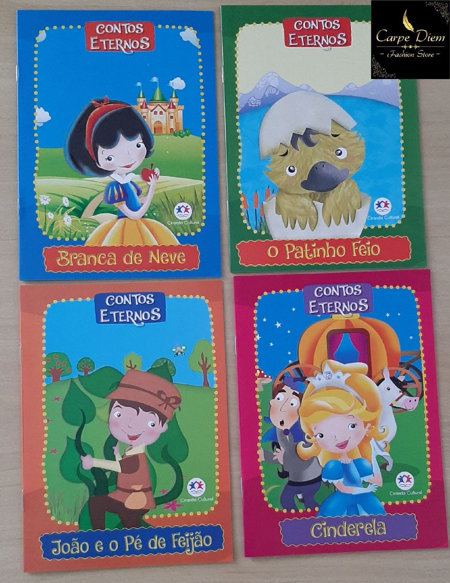 Novos 8 Livros Clássicos Da Disney Item Infantil Ciranda Cultural