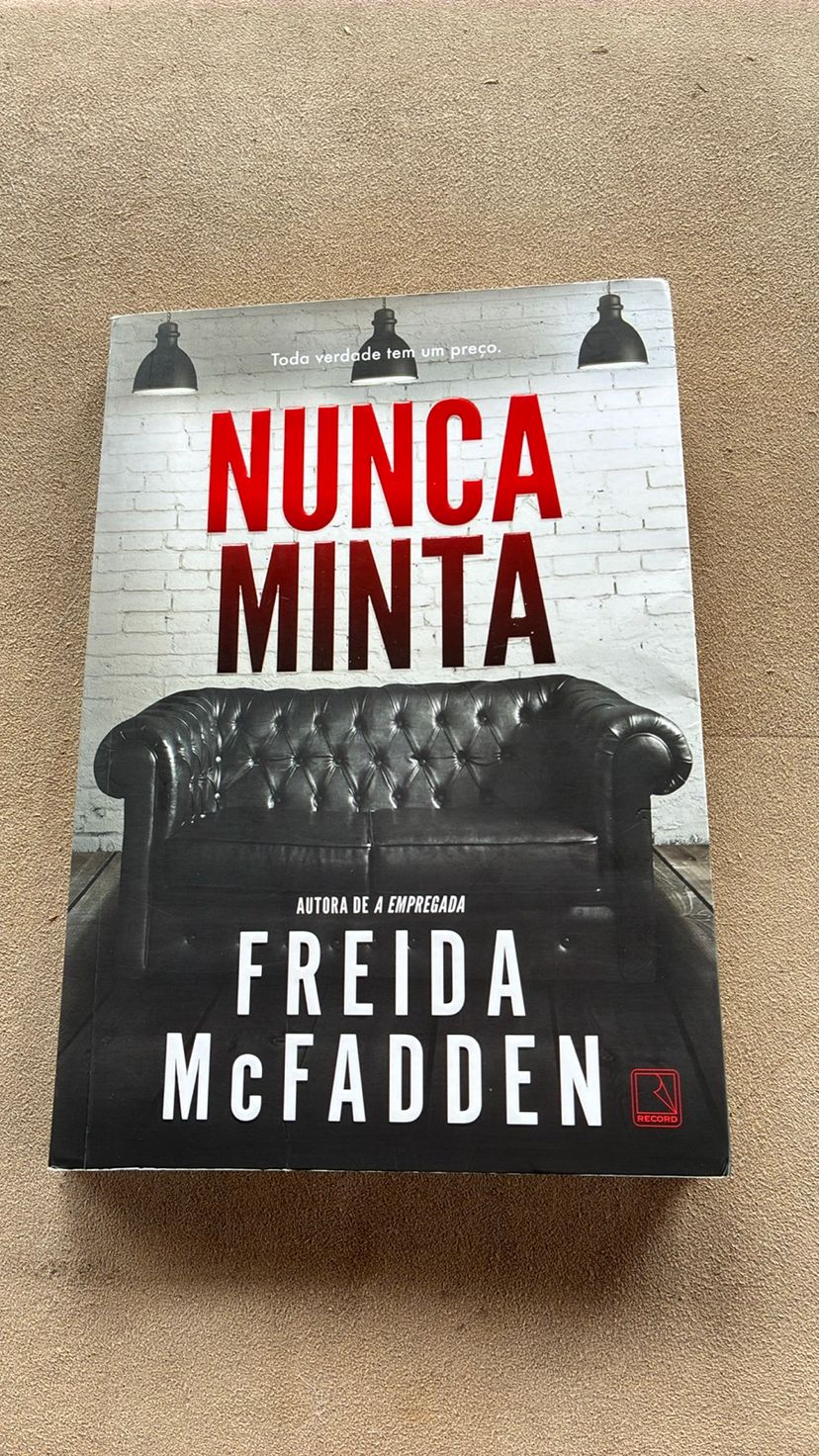 Nunca Minta (freida Mcfadden) sem Marcações | Livro Editora Record ...