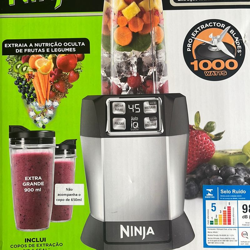 Liquidificador Ninja Que Cozinha | Eletrodoméstico Ninja Usado 74016174 |  enjoei