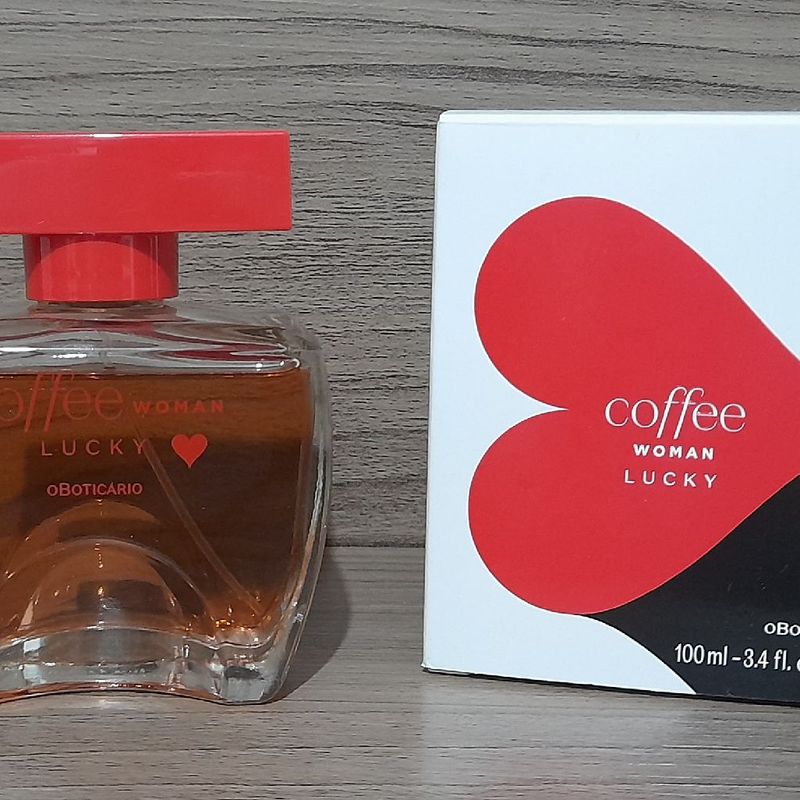 Coffee Woman Lucky Desodorante Colônia 100ml + Brinde