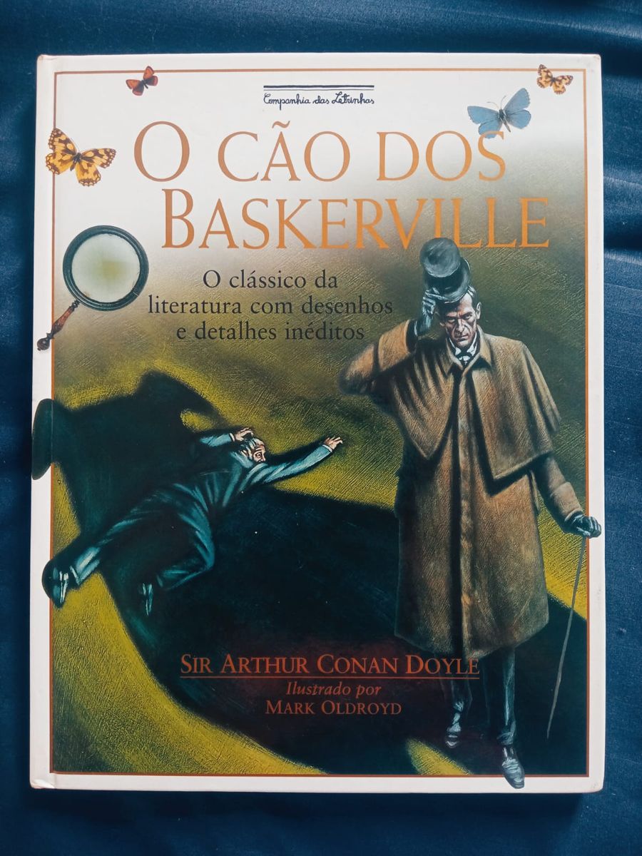 Livro Sherlock Holmes O Cão Dos Baskerville - Conan Doyle - Ilustrado ...