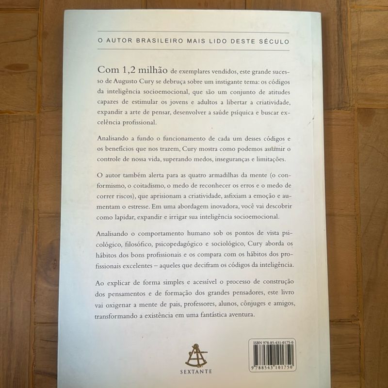 O Codigo Da Inteligencia By Augusto Cury (Portuguese Brazil Edition)