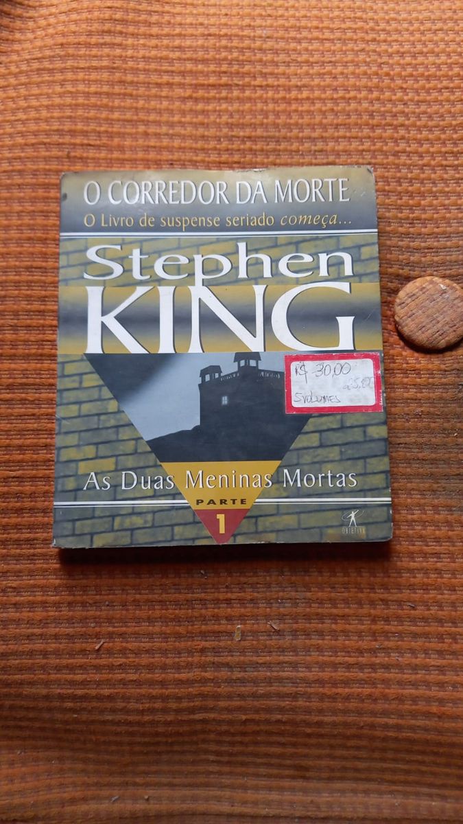 O Corredor da Morte,autor Stephen King | Livro Livro Usado 60307927 ...
