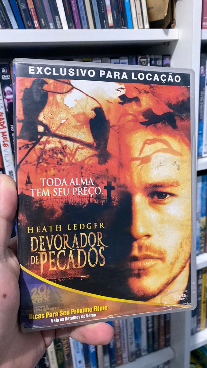 O Devorador de Pecados Dvd Heath Ledger | Item de Música Heath Ledger ...