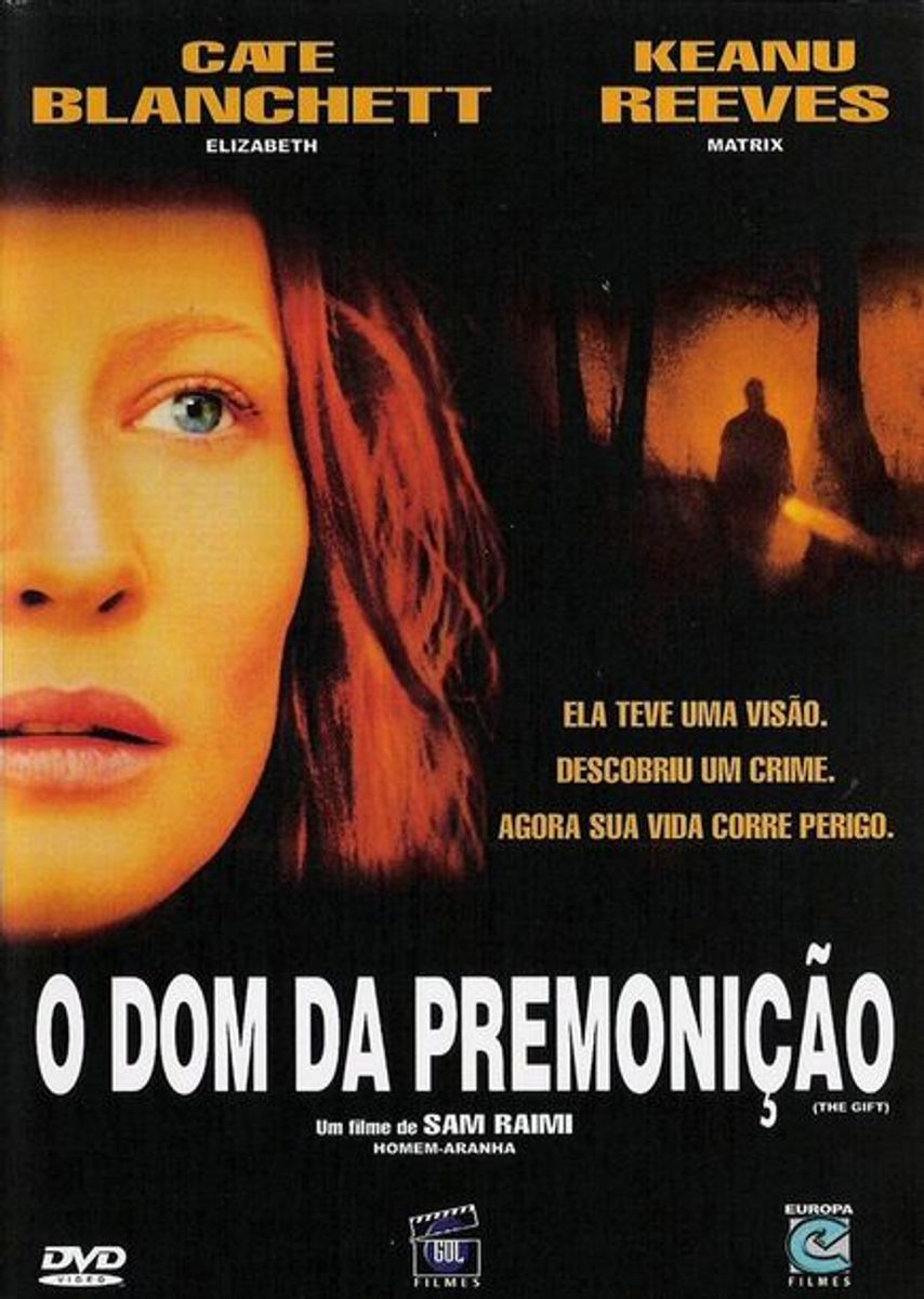O Dom da Premonição Dvd Suspense Original Lacrado Dublado Filme e Série Europa Filmes 2000