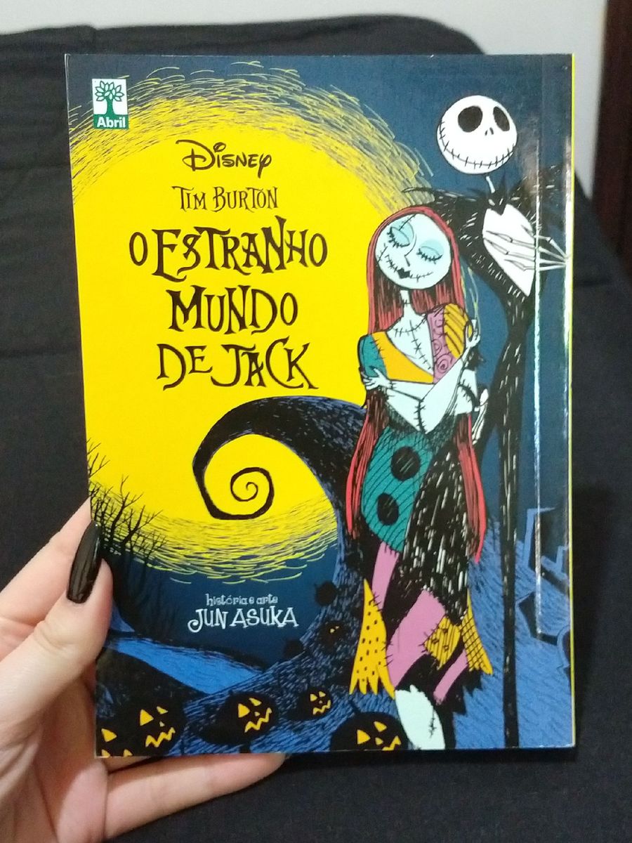 O Estranho Mundo de Jack - Tim Burton - Manga - Volume 1 | Livro Disney ...
