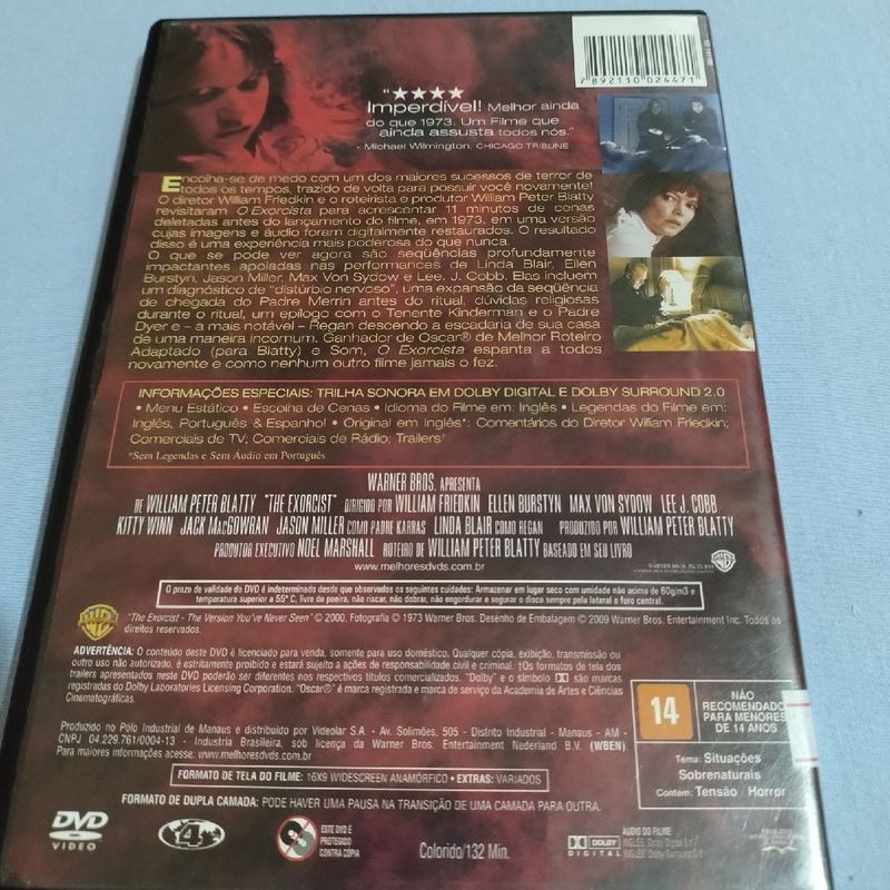 Dvd Possuída - O Início, Filme e Série Dvd Nunca Usado 81871577