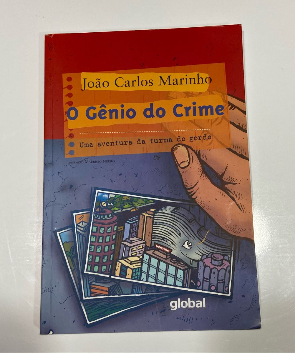 O Gênio do Crime - João Carlos Marinho | Livro Editora Global Usado