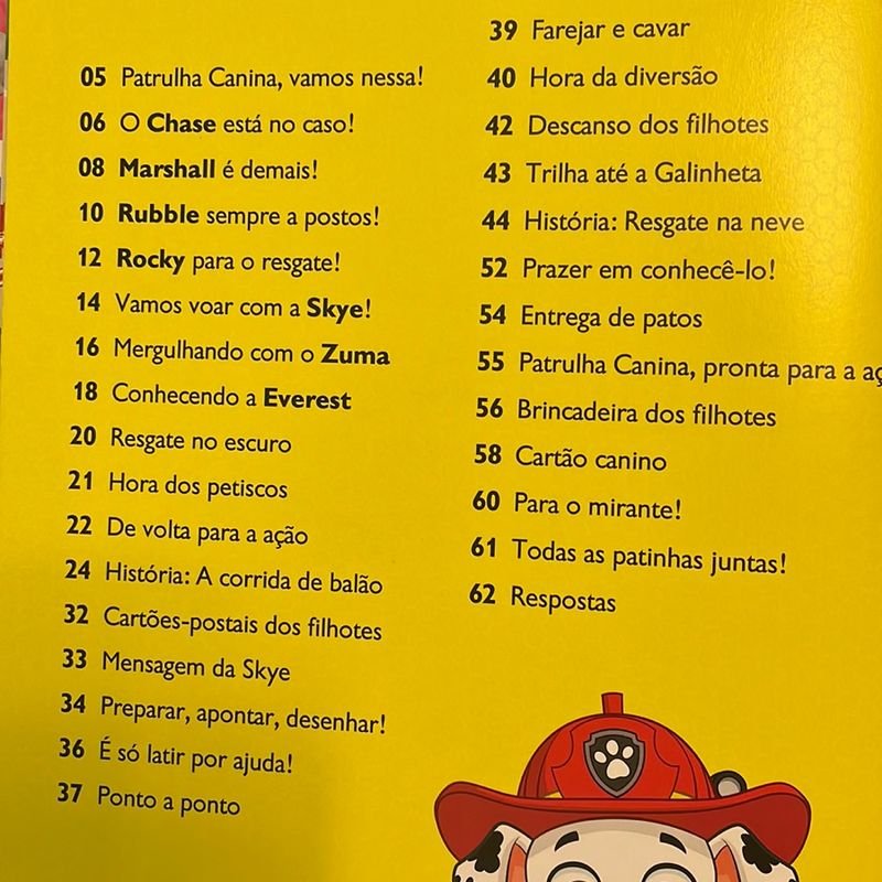 Vamos jogar bola com a Patrulha Canina em português. Brincadeira