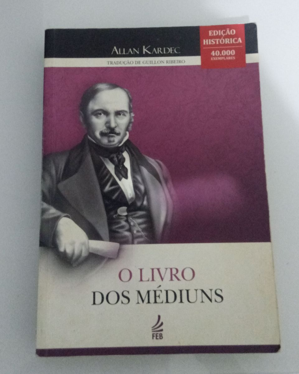 O Livro Dos M Diuns Allan Kardec Livro Feb Usado Enjoei